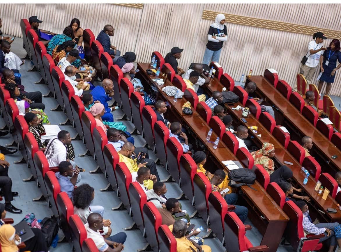 Le public du concours dans la salle