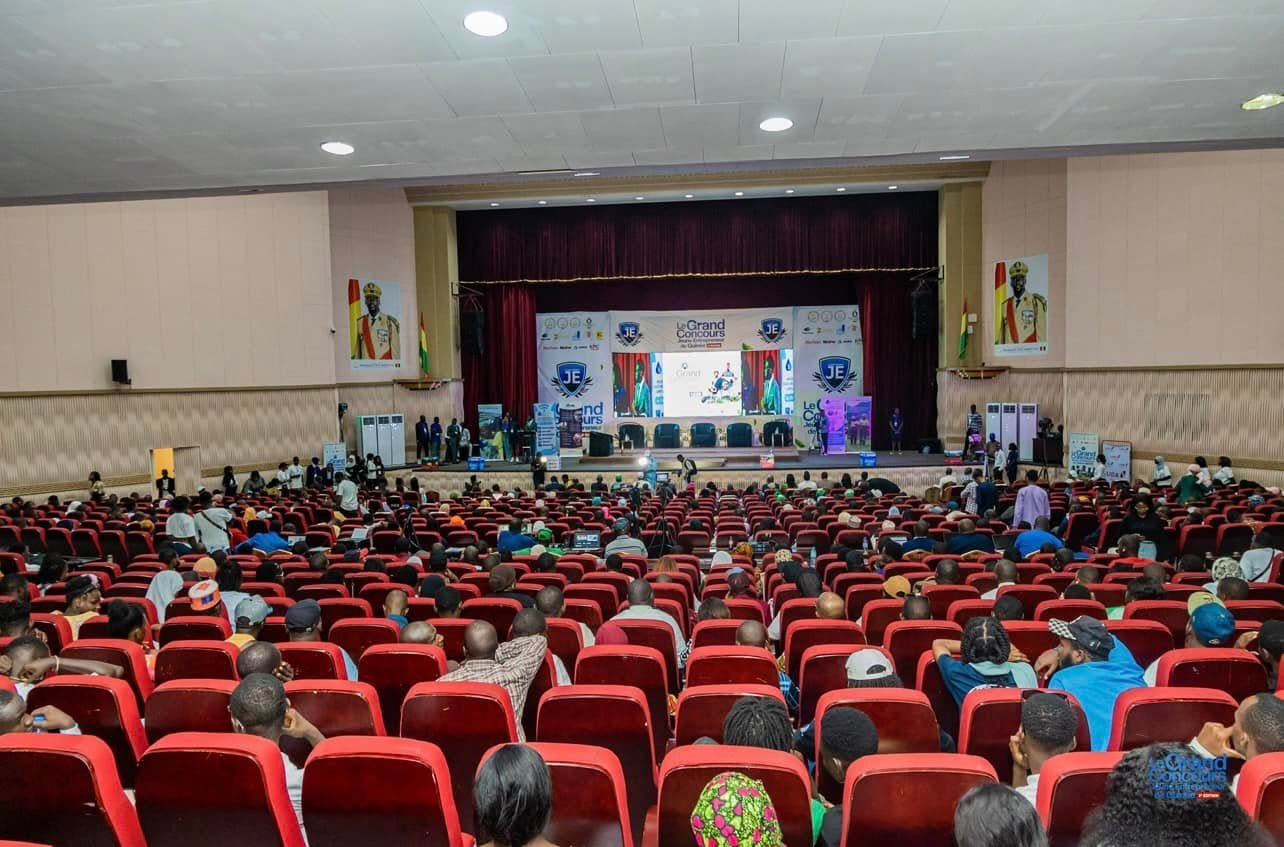 Salle comble pendant la finale